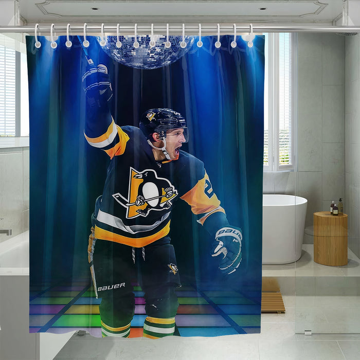 disco style crosby shower curtains