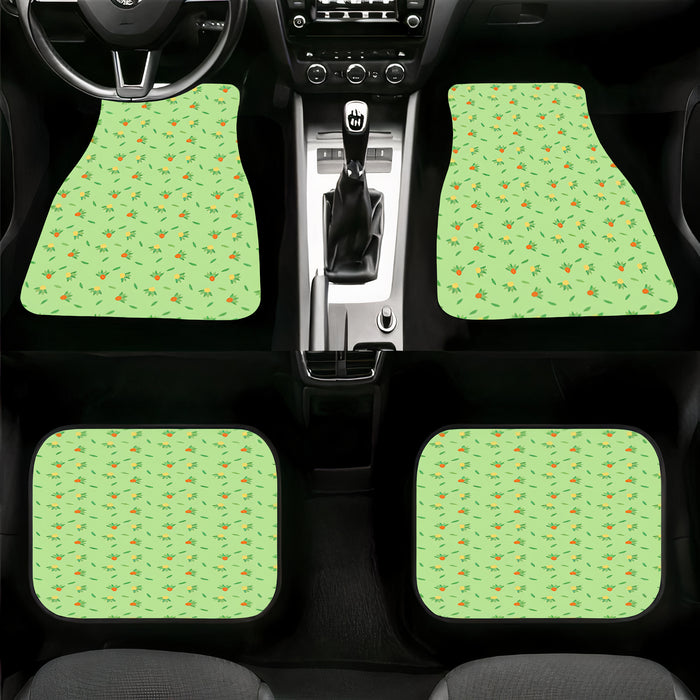 grookey pattern pokemon Car floor mats Universal fit