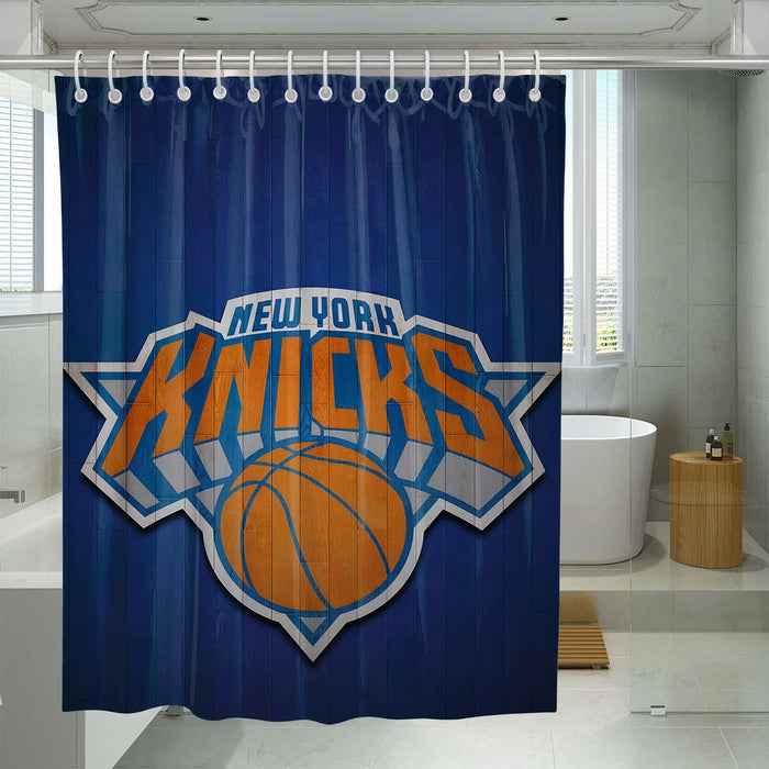 new york knicks basketball team shower curtains