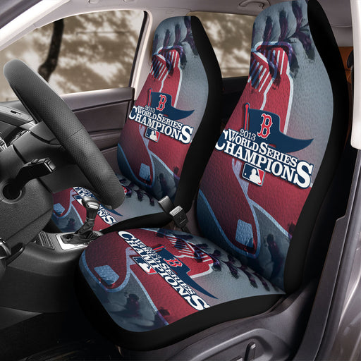 2013 red sox champions Car Seat Covers