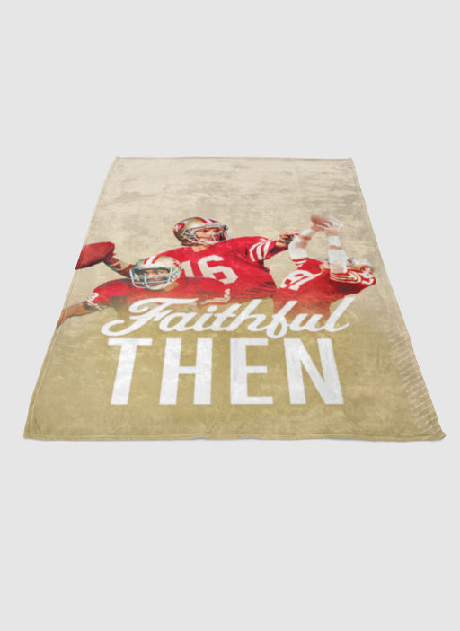 49ers fans soft fleece blanket