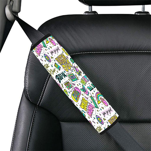 90s process of american slang Car seat belt cover