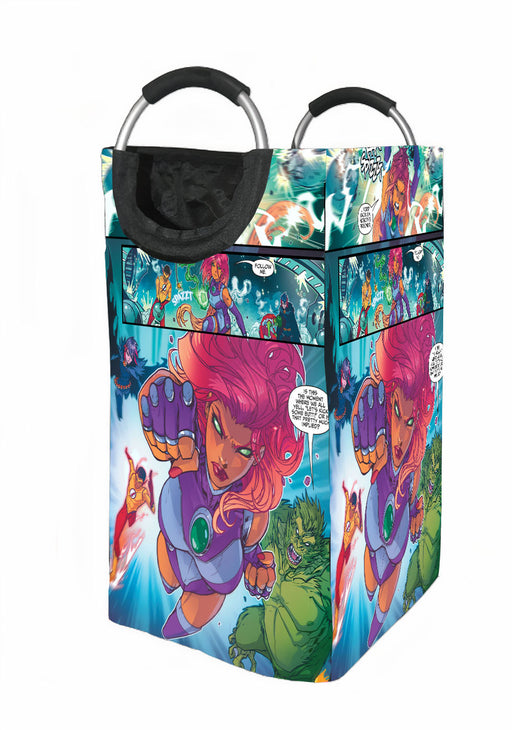 action comic teen titans Laundry Hamper | Laundry Basket