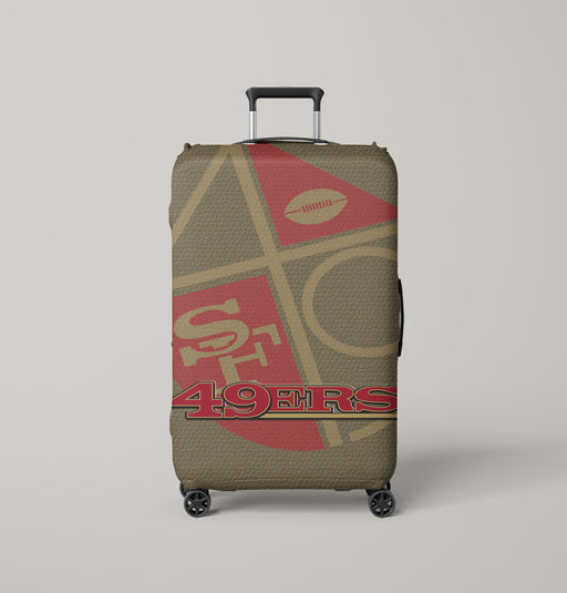 49ers home Luggage Cover | suitcase