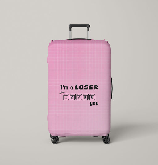 a looser who loves you shinee pentagon Luggage Cover | suitcase