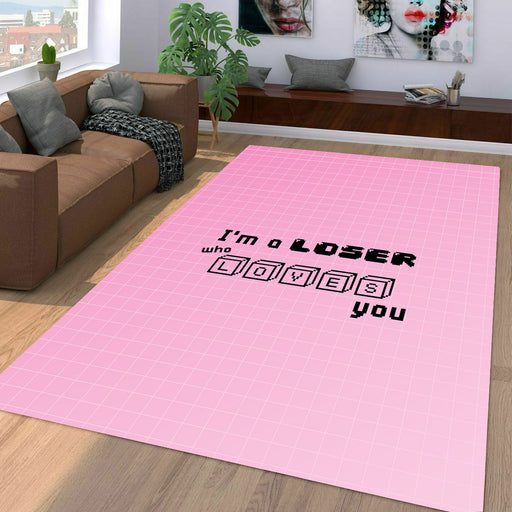 a looser who loves you shinee pentagon Living room carpet rugs