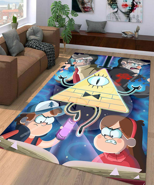 action gravity falls Living room carpet rugs