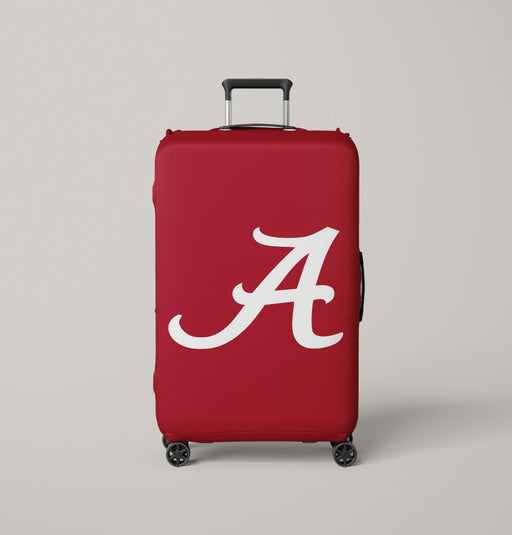 a for alabama crimson tide 1 Luggage Cover | suitcase