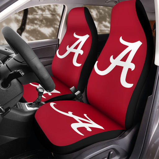 A FOR ALABAMA CRIMSON TIDE 1 Car Seat Covers