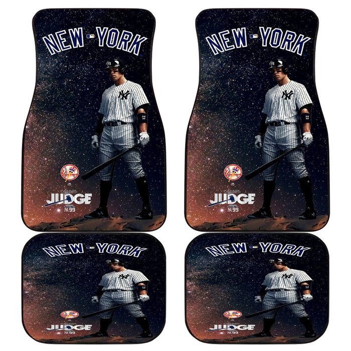 aaron judge Car floor mats Universal fit