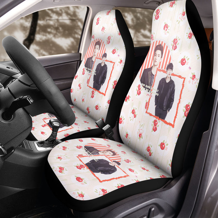 a reason to smile exo pattern Car Seat Covers