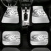 3d philadelphia 76ers logo 3d Car floor mats Universal fit