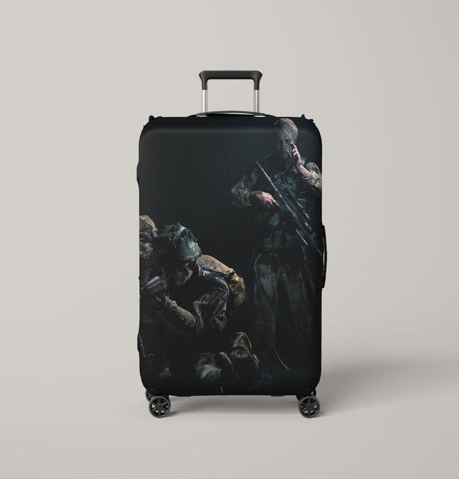 a scene from the death stranding Luggage Covers | Suitcase