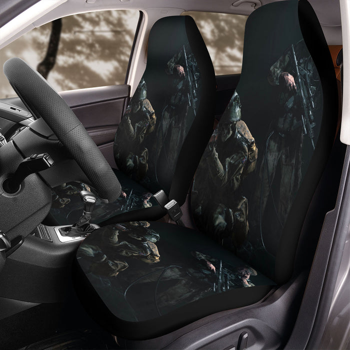 a scene from the death stranding Car Seat Covers