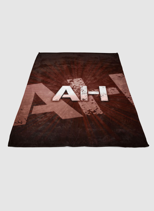 AH soft fleece blanket