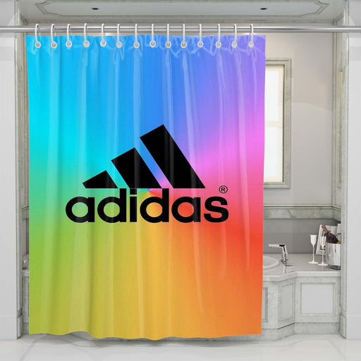 adidas colorful shower curtains