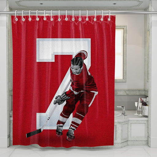 7 DWR hockey nhl shower curtains
