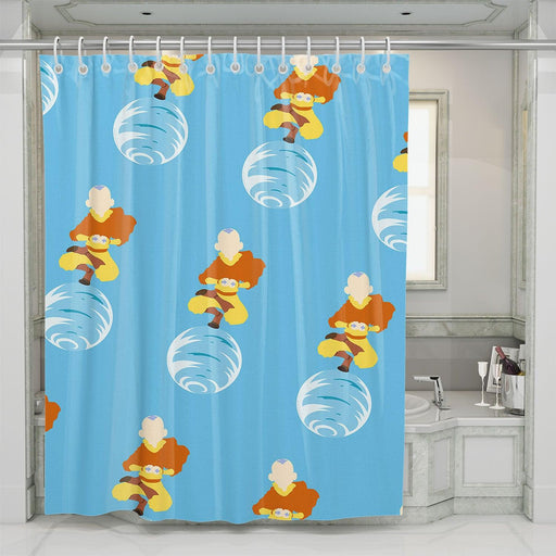 aang avatar the last airbender shower curtains