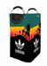 adidas logo with illustration Laundry Hamper | Laundry Basket