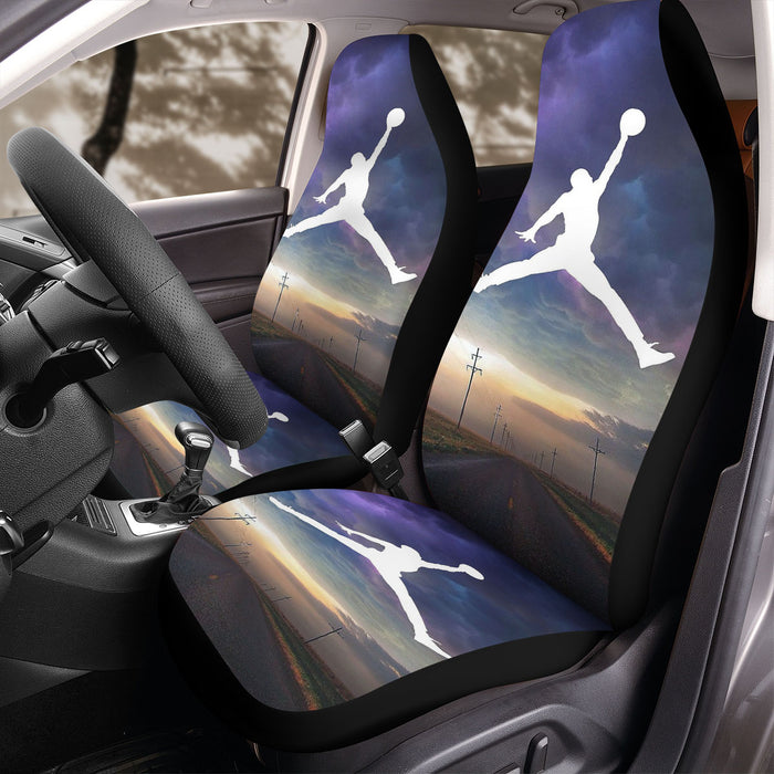 air jordan in the sky Car Seat Covers