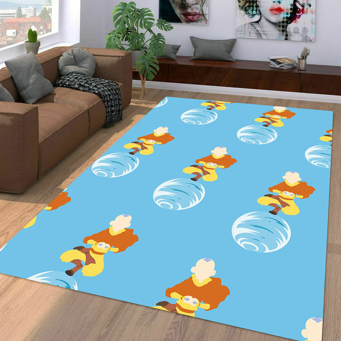 aang avatar the last airbender Living room carpet rugs