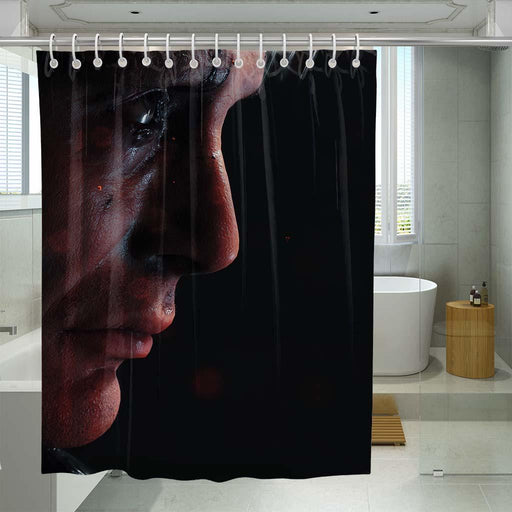 adidas shoes repeat shower curtains