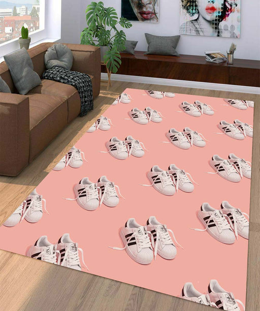 adidas shoes repeat Living room carpet rugs