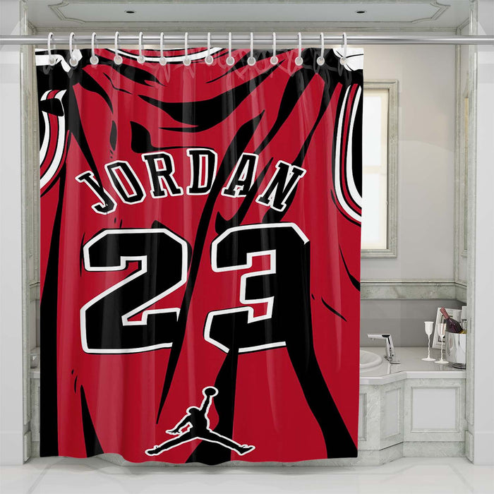 air jordan jersey shower curtains