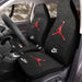 AIR JORDAN RED 1 Car Seat Covers