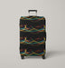 abstract motion of neon light Luggage Cover | suitcase