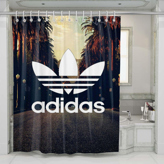 adidas street shower curtains