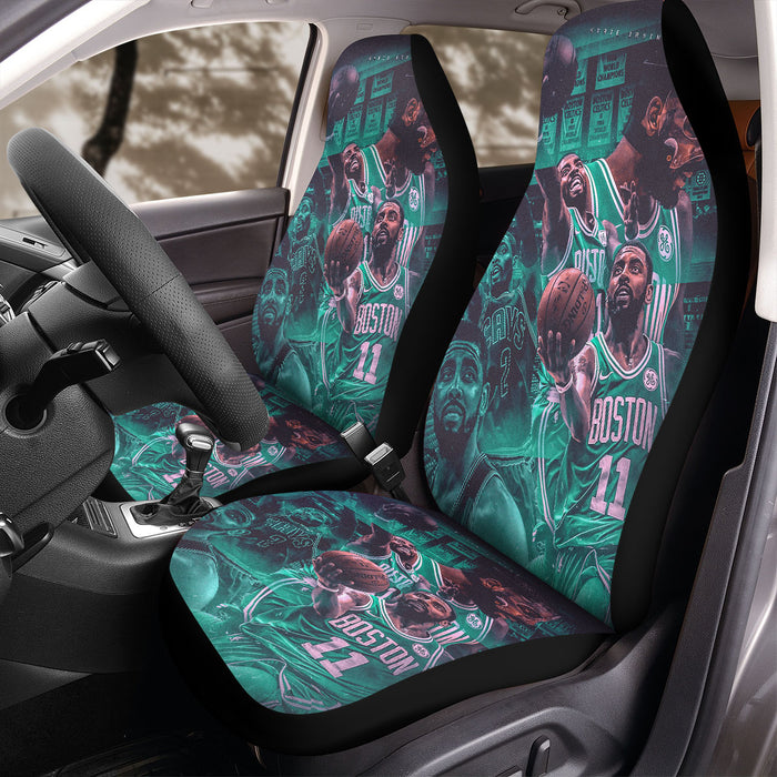 action of kyrie irving boston celtics nba Car Seat Covers