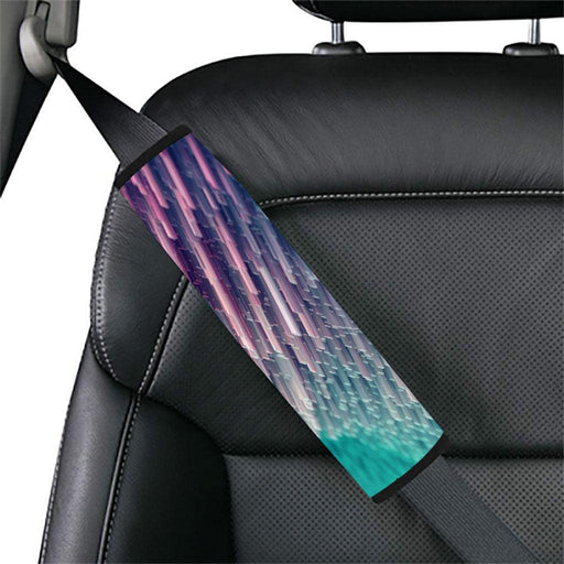 abstract rainbow 3d blur Car seat belt cover
