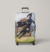 action of wraith apex legends Luggage Covers | Suitcase