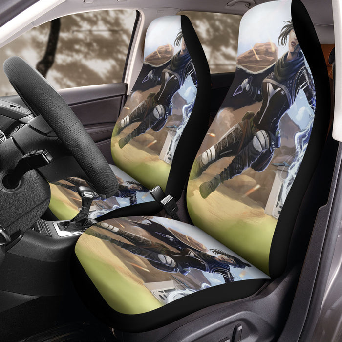 action of wraith apex legends Car Seat Covers