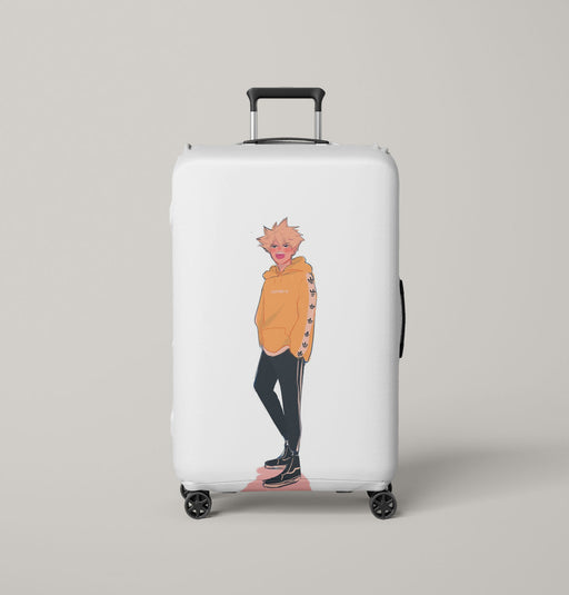 adidas cartoon anime character hypebeast Luggage Covers | Suitcase