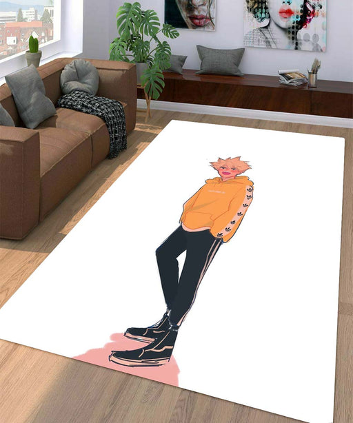 adidas cartoon anime character hypebeast Living room carpet rugs