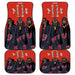 akatsuki background Car floor mats Universal fit