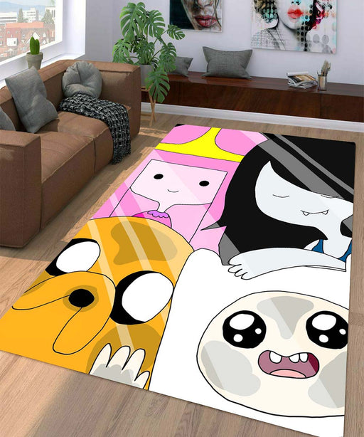 adventure time character Living room carpet rugs