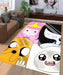 adventure time character Living room carpet rugs