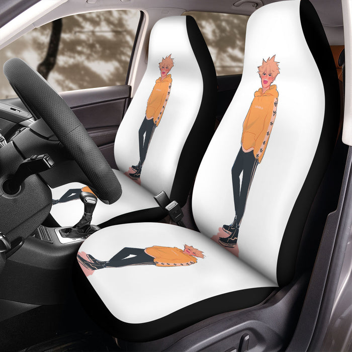 adidas cartoon anime character hypebeast Car Seat Covers