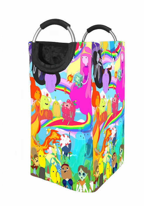 adventure time collage character Laundry Hamper | Laundry Basket