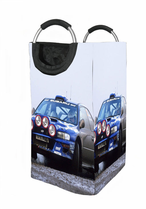 aesthetic car racing with lamp Laundry Hamper | Laundry Basket