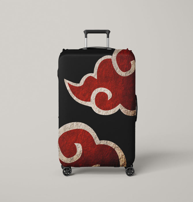 akatsuki logo wallpaper Luggage Cover | suitcase