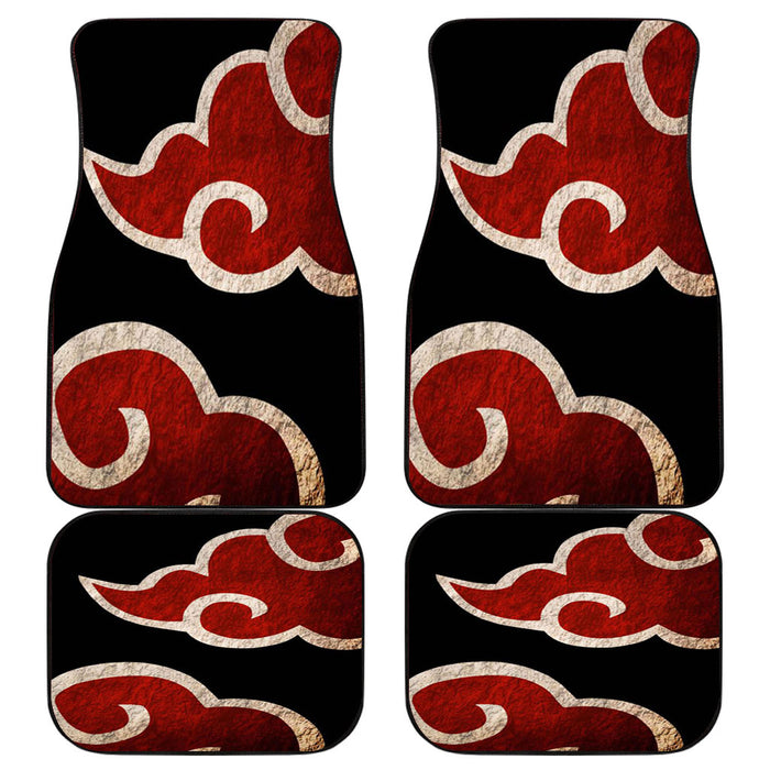 akatsuki logo wallpaper Car floor mats Universal fit