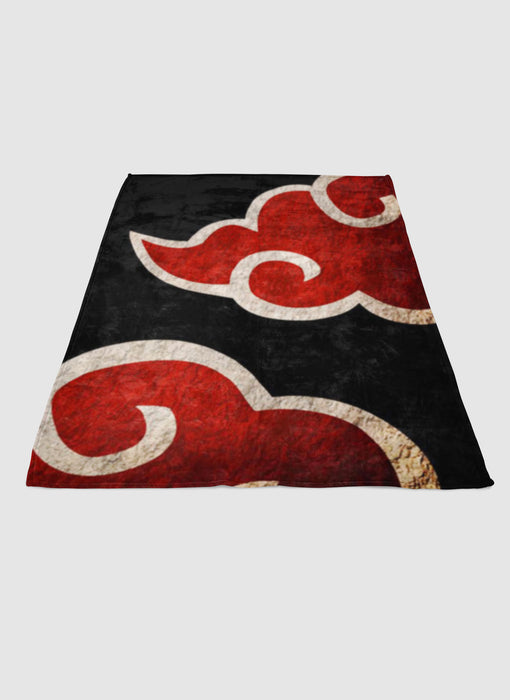 akatsuki logo wallpaper soft fleece blanket