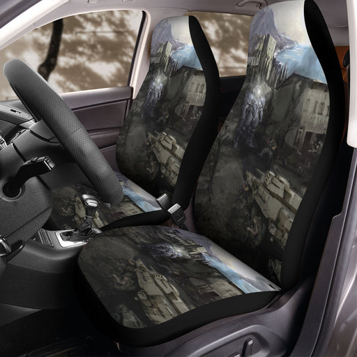 after the war death stranding Car Seat Covers