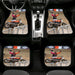 after finish motocross racing Car floor mats Universal fit