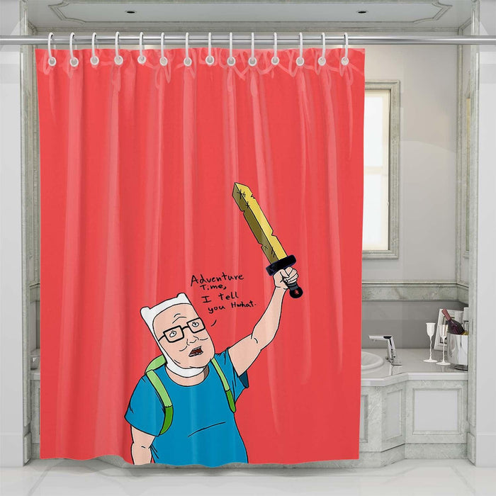 adventure time cosplay shower curtains