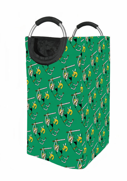 adventure time swinging sword Laundry Hamper | Laundry Basket